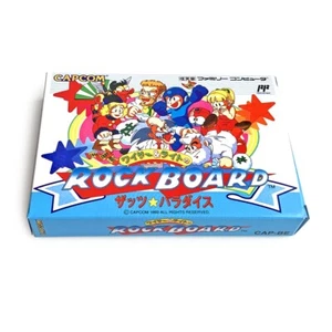 ROCK BOARD Rockman Mega man - Empty box replacement spare case Capcom Famicom - Picture 1 of 5