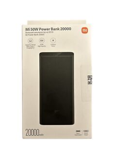Xiaomi 50W Power Bank  20000mAh Fast Charge USB Type C PD Phone Laptop MacBook