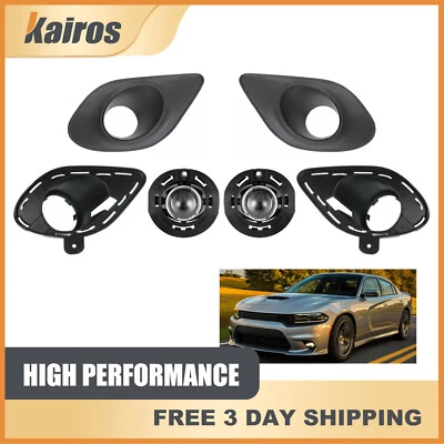 Для 2015-2023 Dodge Charger SRT новый галогенный бампер противотуманная лампа с кронштейном - Изображение 1 из 4