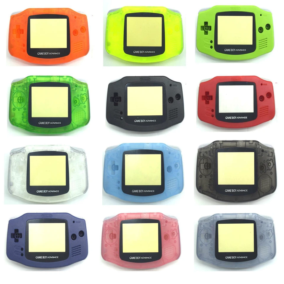 Replacement Casing Housing Kit Shell for Nintendo Gameboy Advance GBA Console
