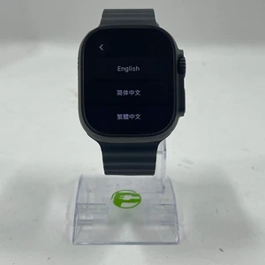 Unlocked Apple Watch Ultra 2 49MM Black Titanium Black Ocean Band MX4P3LW/A - Photo 1 sur 9