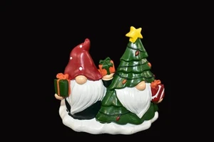 Yankee Candle GNOME Trees Resin Jar Tumbler Candle Holder CHRISTMAS 2024 - NWT - Picture 1 of 8