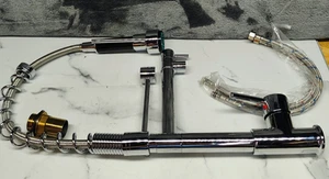 Pull Down Brause Küchenarmatur Edelstahl schwenkbar Einloch Mischbatterie - Bild 1 von 13