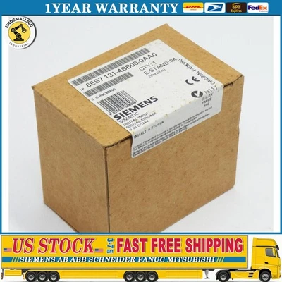 New Siemens 6ES7131-4BB00-0AA0 6ES7 131-4BB00-0AA0 DP MODULES FOR ET 200S - Image 1 of 2