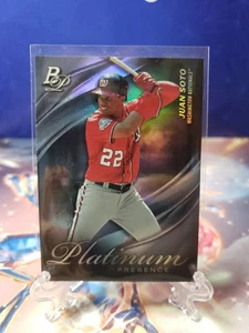 2019 Topps Bowman Platinum #PP-9 Juan Soto Platinum Presence Nationals Yankees - Bild 1 von 2