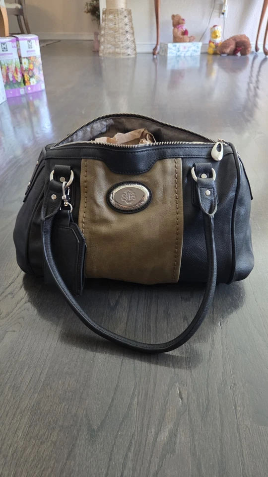 Bolso de hombro DANA BUCHMAN marfil blanco tostado imitación cuero vegano Foto 1 de 4