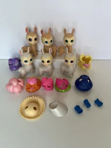 Who's Your Llama? ROYAL LLAMA Jakks Action Figure Toys Lot of 6 W/ Accessories - Picture 1 of 6
