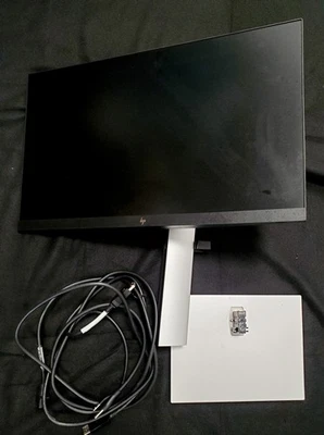 HP Monitor, E22 G5 22" FHD IPS LED Monitor - Black/Silver - Image 1 of 4