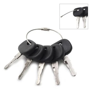 14606 606 Ignition Starter Key 5PCS For Liebherr & John Deere Heavy Equipment - Picture 1 of 8