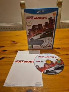 Need for Speed Most Wanted U Nintendo Wii U With Manual - Picture 1 of 10