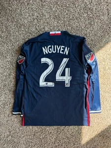 adidas MLS New England Revolution Nguyen #24 Jersey Size XL Great Condition - Picture 1 of 10
