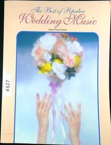 The Best of Popular Wedding Music Piano Vocal Chords CPP/Belwin 1992 627a - Imagen 1 de 16
