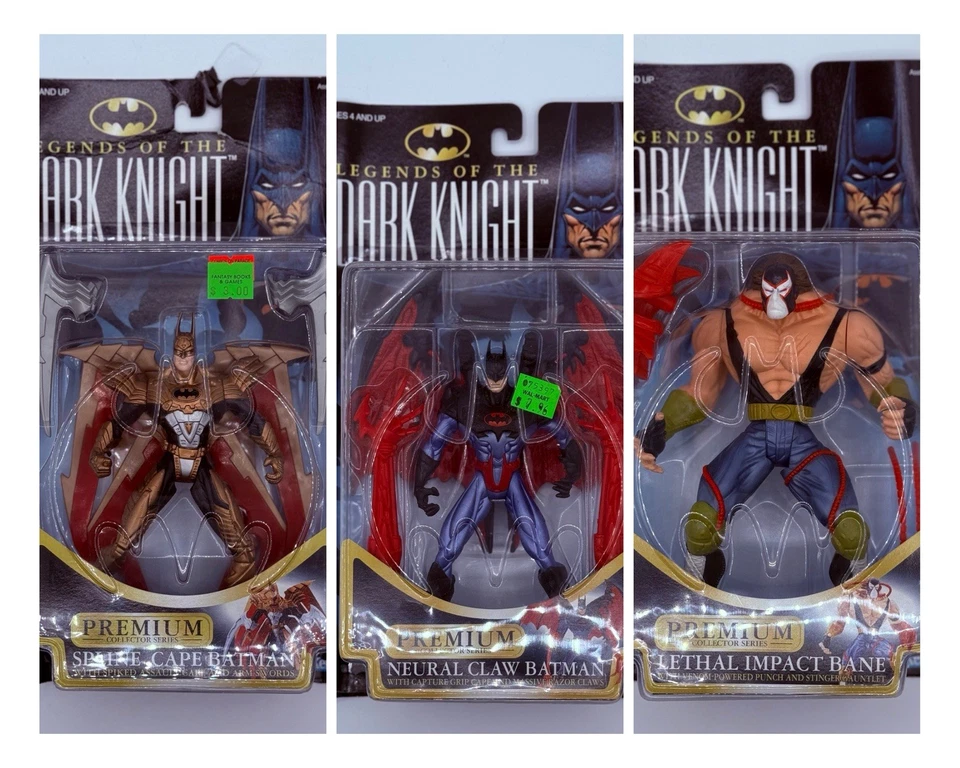 Legends of The Dark Knight Neural Claw Batman Action Figure 1996 Kenner