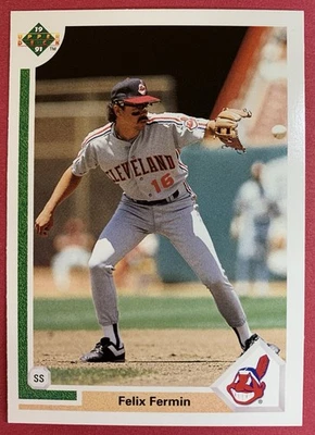 1991 Upper Deck #104 Felix Fermin - NM - Image 1 of 2