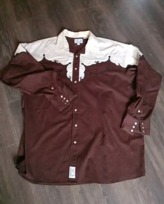 vintage panhandle slim western shirt 2X Style 3655187 - Image 1 of 4