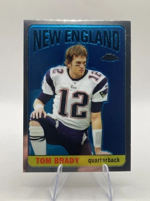 2005 Topps Chrome - Throwbacks Tom Brady #TB10 - Image 1 of 2