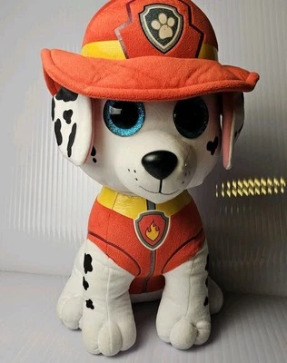Ty Paw Patrol Beanie Boo Buddy 17” Marshall The Dalmation Stuffed Plush 42cm - image 1 of 4