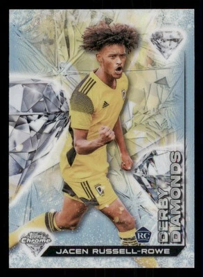 2023 Topps Chrome MLS Derby Diamonds #DD20 Jacen Russell-Rowe - Image 1 of 2