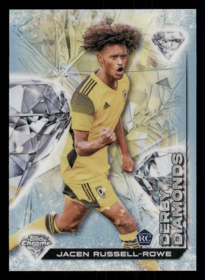 2023 Topps Chrome MLS Derby Diamonds #DD20 Jacen Russell-Rowe - Image 1 of 2