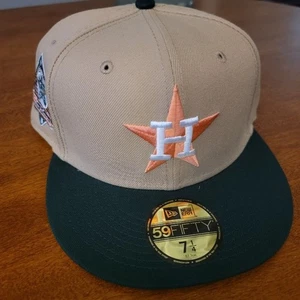 NWT New Era Houston Astros Silver Anniversary Two Tone Prime 5950 Fitted TOPPERZ - Picture 1 of 3