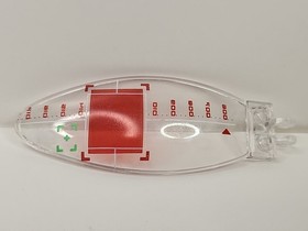 Lego 47844pb02 Windscreen Bubble Canopy Red Square Alpha Team 4770 4745 4744