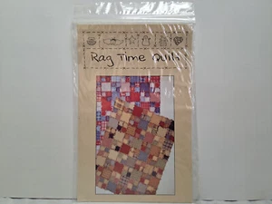 Quilt Country Pattern - Rag Time Quilt (49" x 63") - Picture 1 of 5