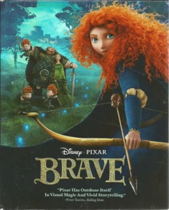 Brave Disney Target Exclusive 2012 Blu-Ray DVD 32-Page Storybook LIKE NEW - Picture 1 of 1