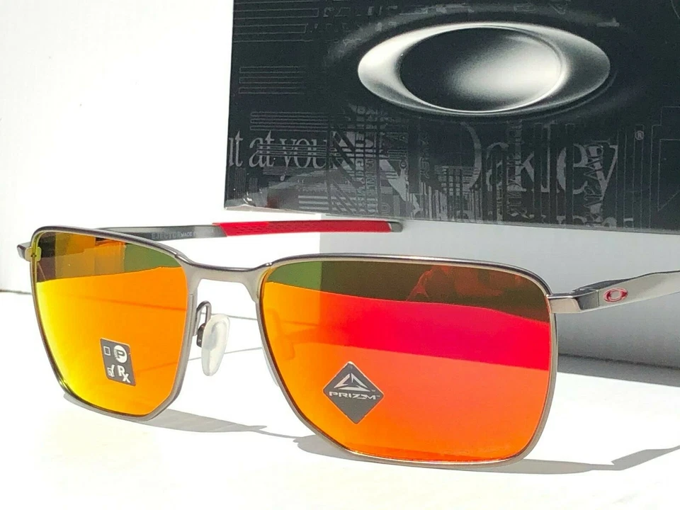 Oakley Ejector Rectangular Sunglasses - OO4142-02 58