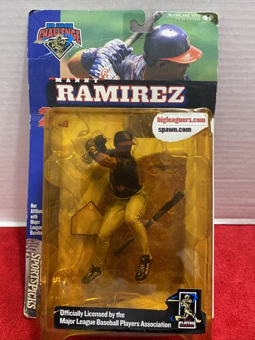 Manny Ramirez Cleveland Indians Mcfarlane Sports Picks Spawn Figure Damage Box Cover