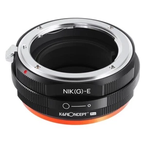 K&F Concept Adapter Pro for Nikon F/AI/G Lens to Sony E/NEX Camera α5100 α7R - Picture 1 of 16