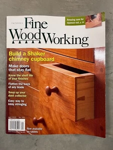 Taunton's Fine Woodworking Shaker Chimney Cupboard April 2013 #232 SHIPS FREE - Picture 1 of 1