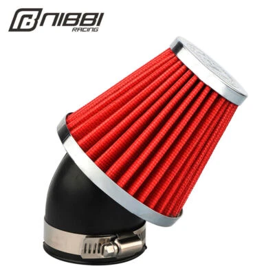 NIBBI 42mm Air Filter Fits Honda Kawasaki Yamaha Suzuki Motorcycle Pit Bike ATV - Image 1 of 4