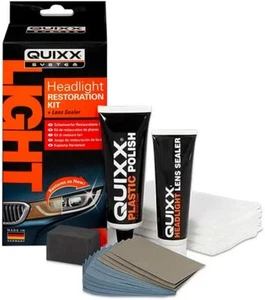 Kit de restauración de faros del sistema QUIXX (QHRK1) para luces secas amarillentas coche bicicleta - Imagen 1 de 7