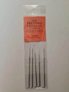 Lacis 5 Filznadel Set für Trockenformarbeiten - Bild 1 von 1