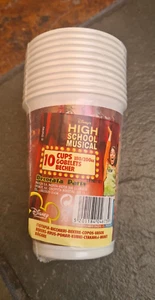 Plastic Cups 12 Packs of 10 Each High School Musical Birthday Picnic Party 4763 - Picture 1 of 3