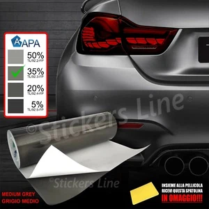 Pellicola oscuramento fari fanali APA TL/92.3-FP MEDIA 35% auto moto cm 50x100 - Foto 1 di 5