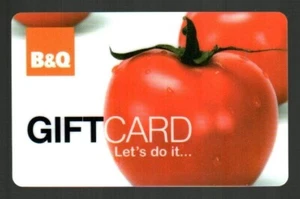 B & Q ( UK ) Let's Do  It, Tomatoes ( 2008 ) Gift Card ( $0 ) - Picture 1 of 2
