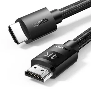 HDMI to HDMI Cable 5m (HDMI 2.0 4K@60Hz) black with mesh; UGREEN/40103 - Picture 1 of 7