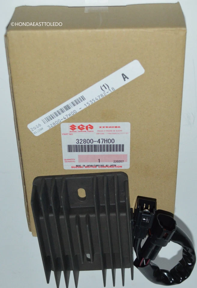 2009 Suzuki GSXR 600 Electrical Voltage Rectifier Regulator 32800-47H00 GSXR600