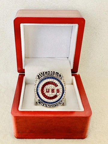 2016 Chicago Cubs World Series Championship Ring W Box, 🇺🇸 SHIP Rizzo Cover