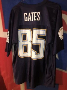 ANTONIO GATES TRIKOT SAN DIEGO LA CHARGERS 100% POLYESTER MEDIUM HOFAMER - Bild 1 von 6