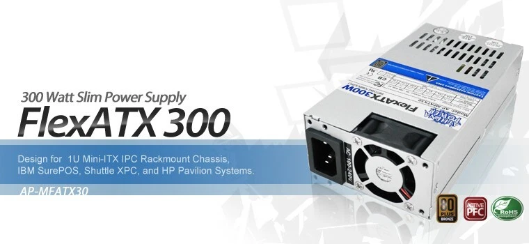 Athena Computer Power AP-MTFX30 300W Power Supply - Image 1 of 1