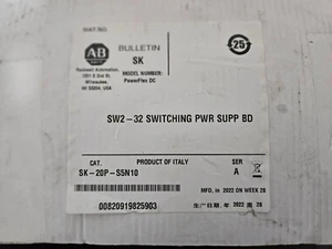 Allen Bradley  SW2-32  SWITCHING PWR SK-20P-S5N10 NEW IN BOX FAST SHIPPING! - Picture 1 of 1