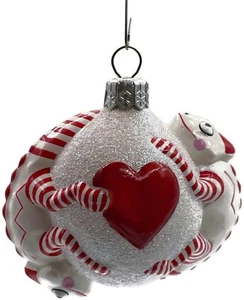 Patricia Breen Once Again for James Hearts Valentines Christbaumschmuck - Bild 1 von 13