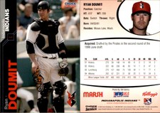 Ryan Doumit 2005 Choice Indianapolis Indians #8 Card *AutographDen*