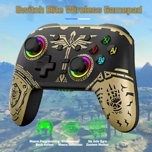 Manette Pour Nintendo Switch/Lite Zelda - Bluetooth Pro Contrôleur Sans Fil PC - Imagen 1 de 4