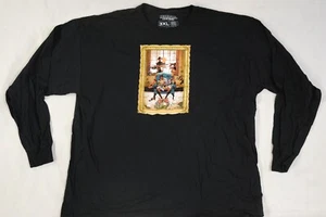DEADPOOL PICTURE FRAME LONG SLEEVE T SHIRT NEW OFFICIAL LOOTWEAR LOOTCRATE - Picture 1 of 3