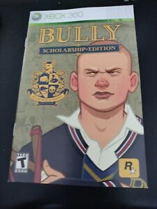 Bully Scholarship Edition Manual Book - Xbox 360 - Authentic Manual Only!