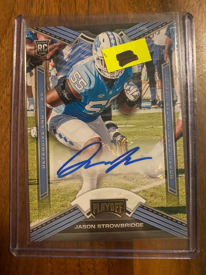 A73,174 - 2020 Playoff Draft Picks Signatures #8 Jason Strowbridge Auto - Image 1 of 1