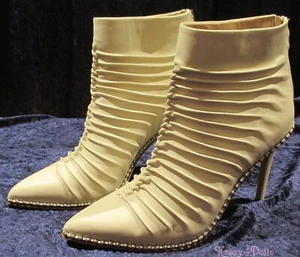 BCBGeneration Ivory With Bead detail ,Booties ,Shoes Women's Size 8M - Picture 1 of 5
